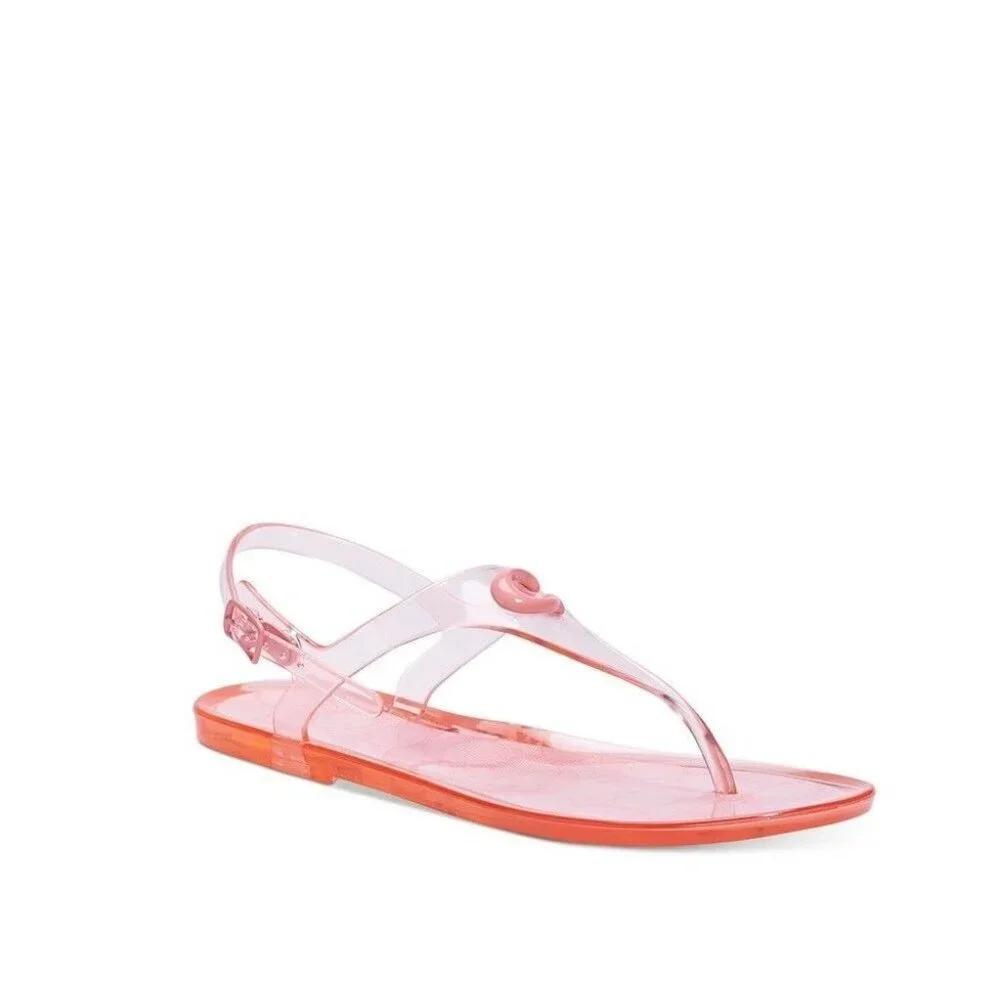 Coach Jelly Slingback Thong Sandals - Picture 10 of 11